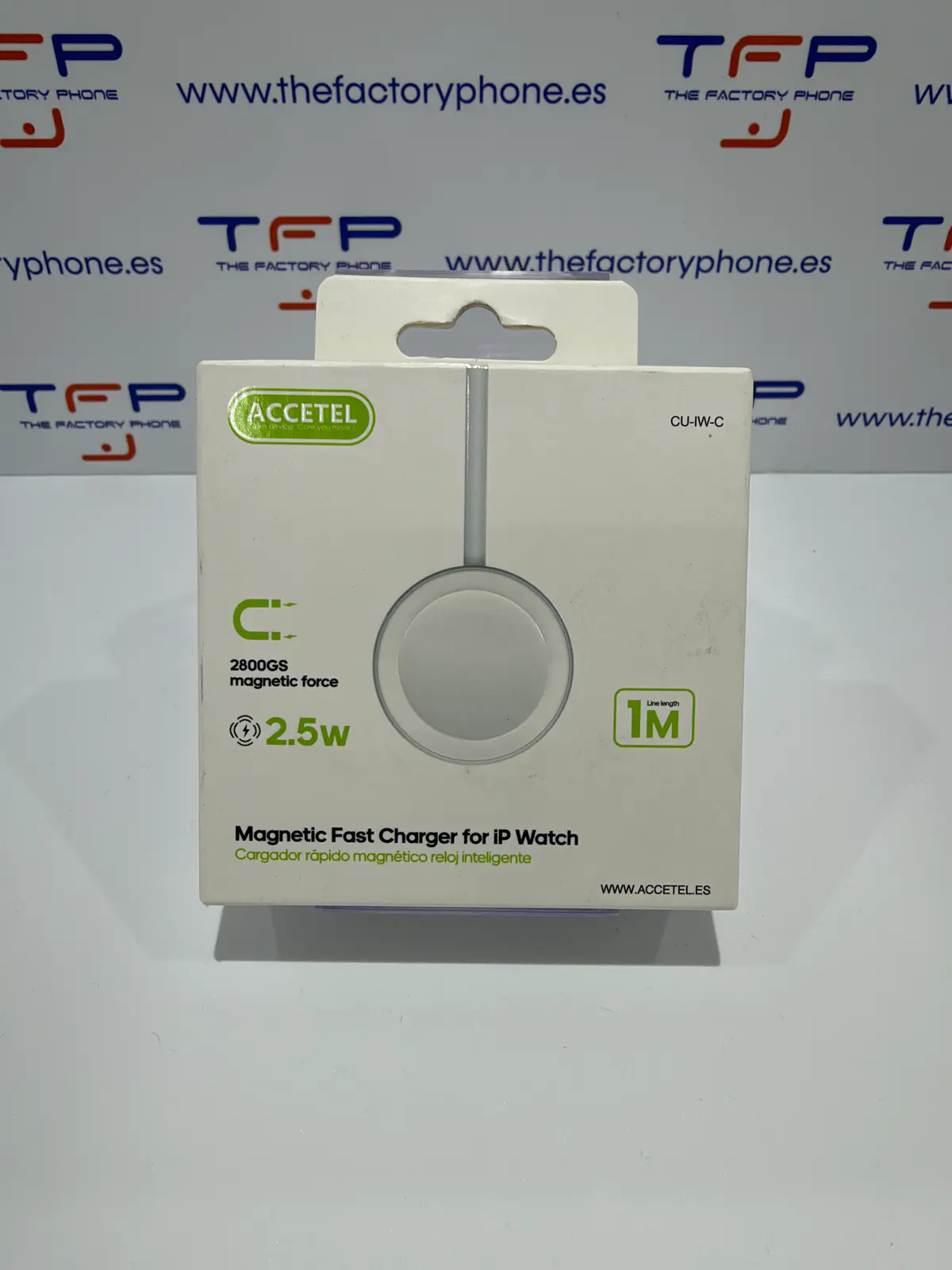 CARGADOR APPLE WATCH ACERO USB-C