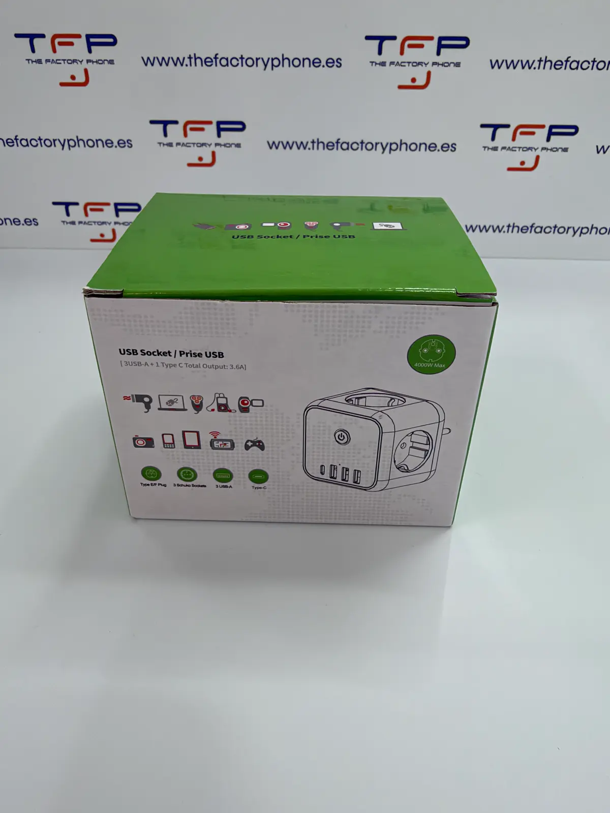 SOCKET TRIPLE ADAPTADOR 